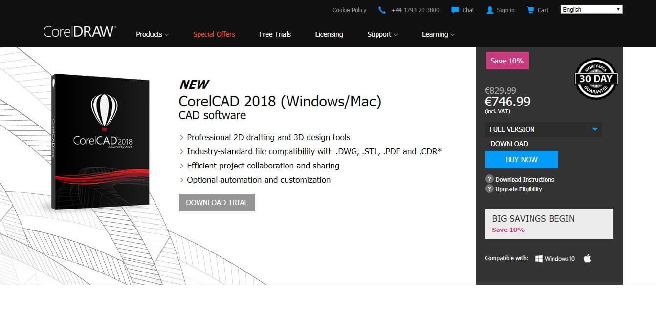 CorelCAD 2018