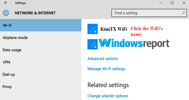 połączenie Wi-Fi Windows zawsze musi się aktualizować