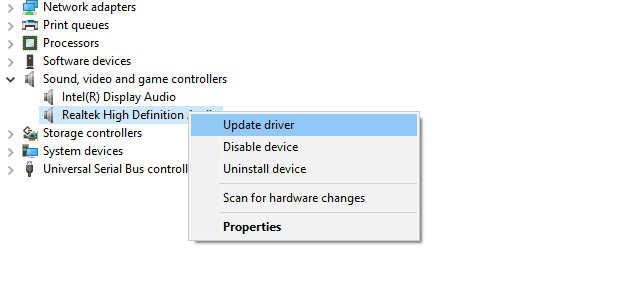 Błąd audio systemu Windows 10 0xc00d11d1 (0xc00d4e86)