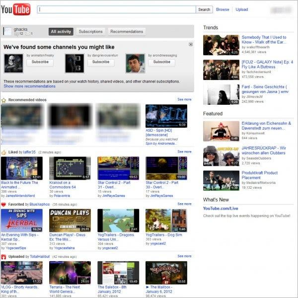 Jak wrócić do YouTube's Old Page Design