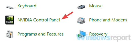 Brak panelu sterowania Nvidia