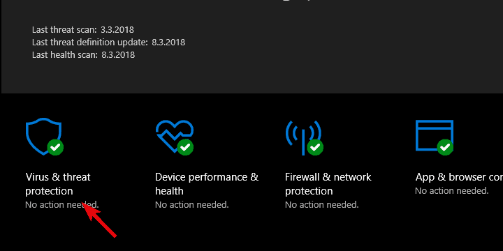 Plik avira.servicehost.exe napotkał problem