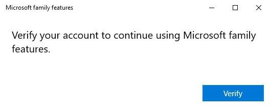 zweryfikuj konto rodzinne Microsoft