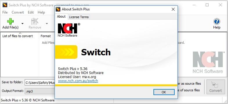 Switch Plus Audio Converter