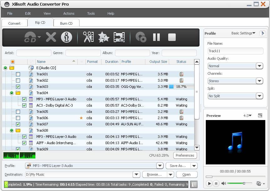 Xilisoft Audio Converter