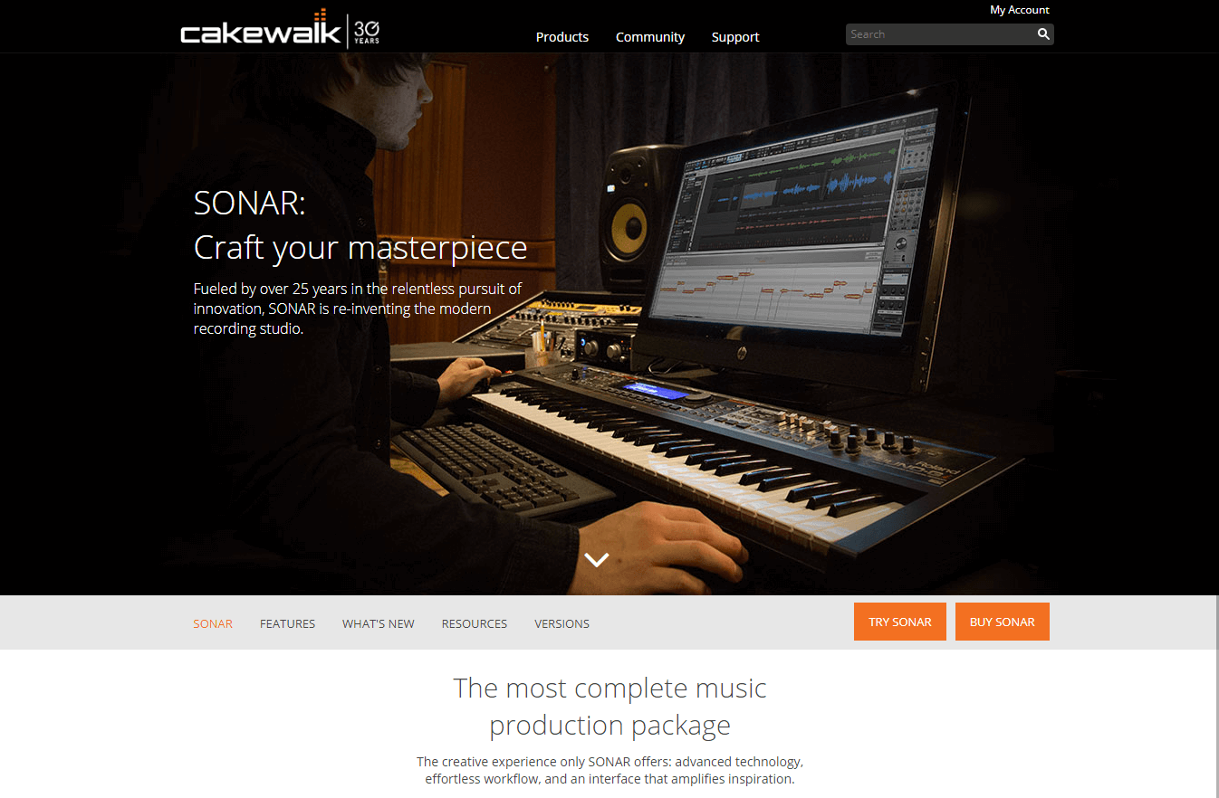 Cakewalk - najlepsze oprogramowanie SONAR Home Studio do tworzenia ścieżek perkusyjnych