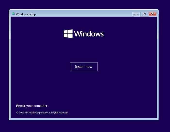 Instalacja systemu Windows 10