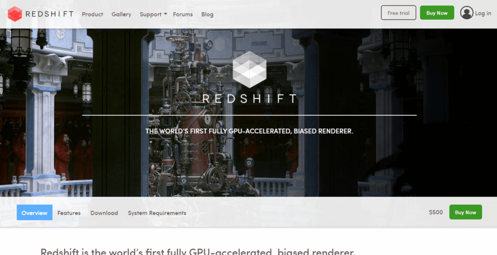 RedShift - oprogramowanie Blizzard do obsługi filmów