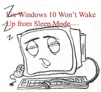 Napraw system Windows 10 nie budzi się z trybu uśpienia