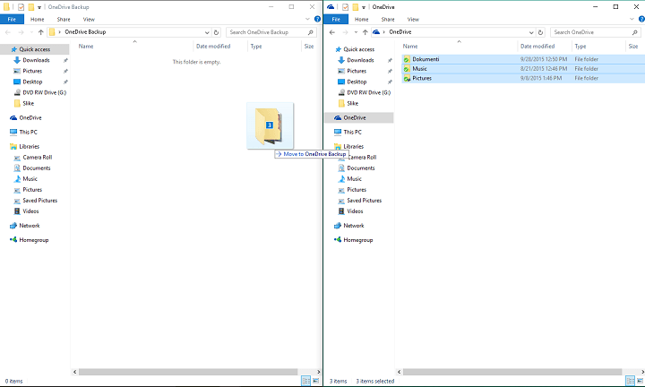 Windows OneDrive wyświetla problem z obrazem 10