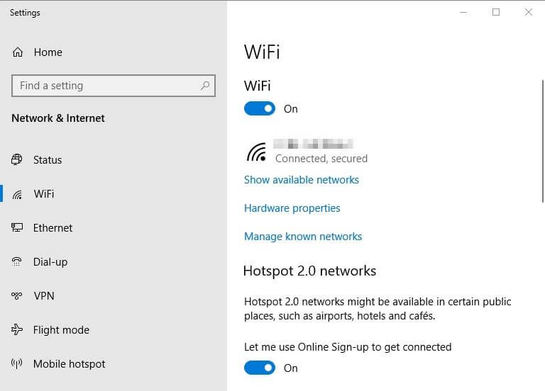 Ustawienia Wi-Fi nie działają w Twoim urządzeniu't support miracast