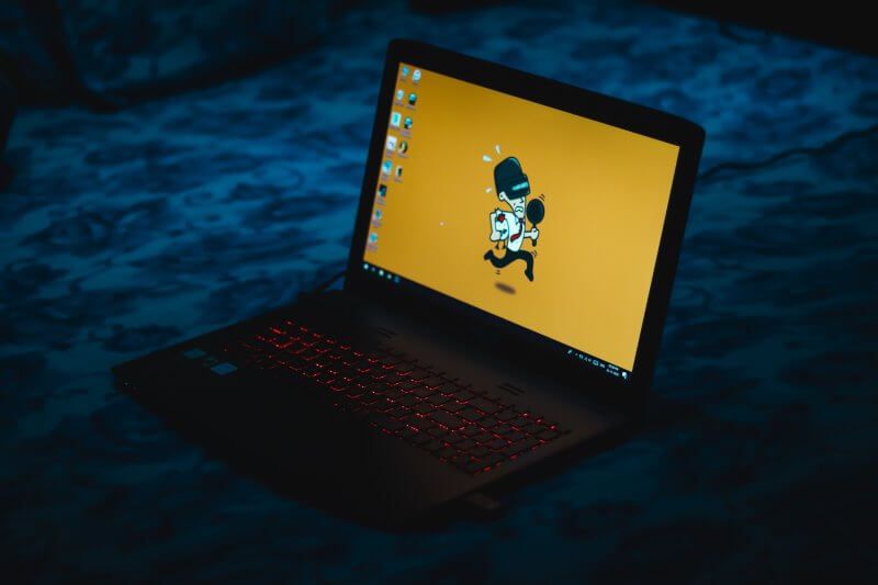 Gładzik klawiatury bezprzewodowej laptopa nie działa