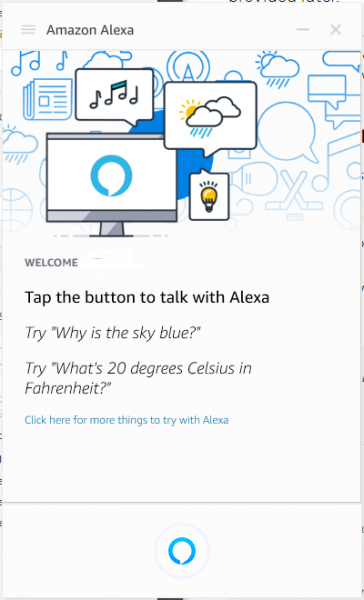 Pobierz i zainstaluj Amazon Alexa na PC