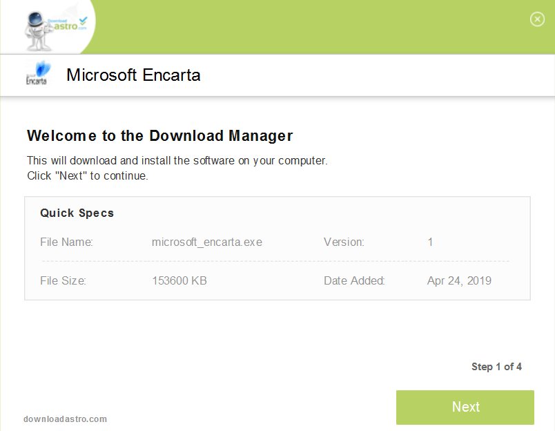 Microsoft Encarta