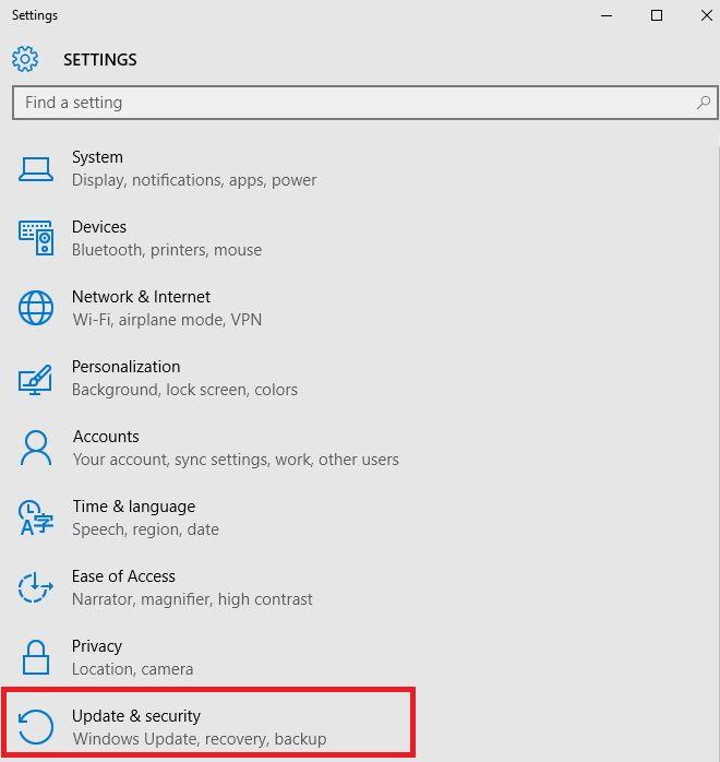 Żółty ekran śmierci w systemie Windows 10