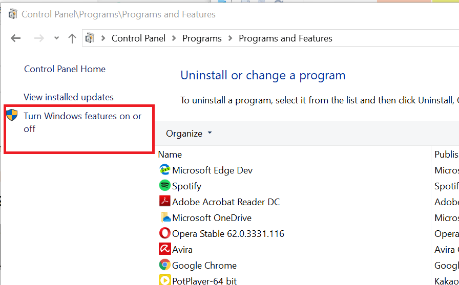 Nie znaleziono inetmgr systemu Windows 10