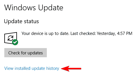 Windows Update utknął