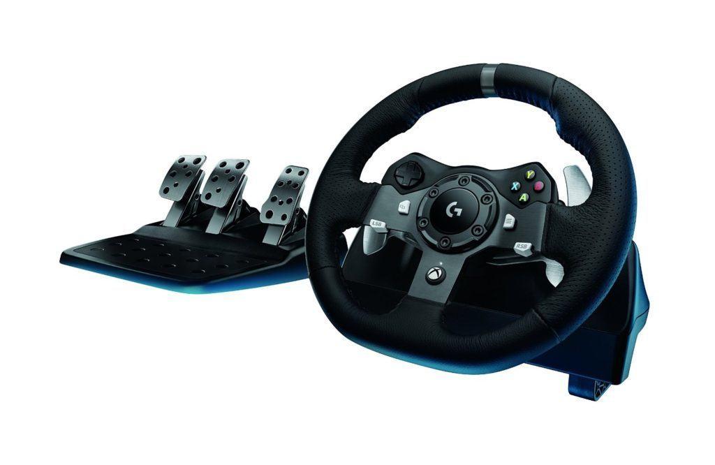 Okna kierownicy wyścigowej Logitech Driving Force G920 10