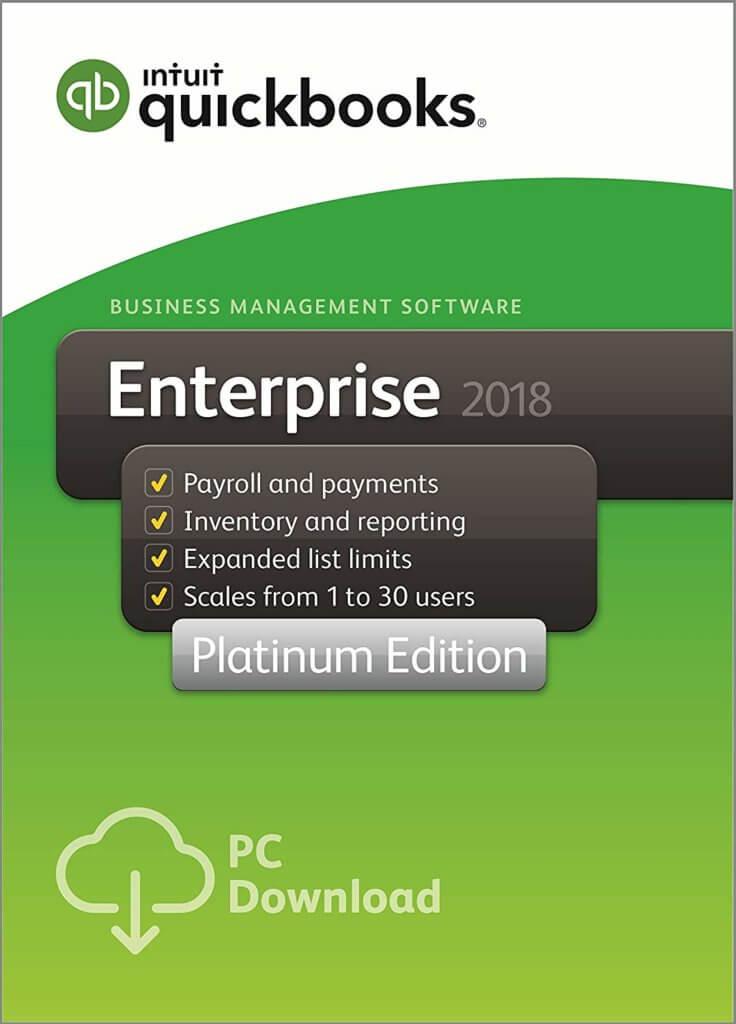 QuickBooks Enterprise Platinum Edition 2018