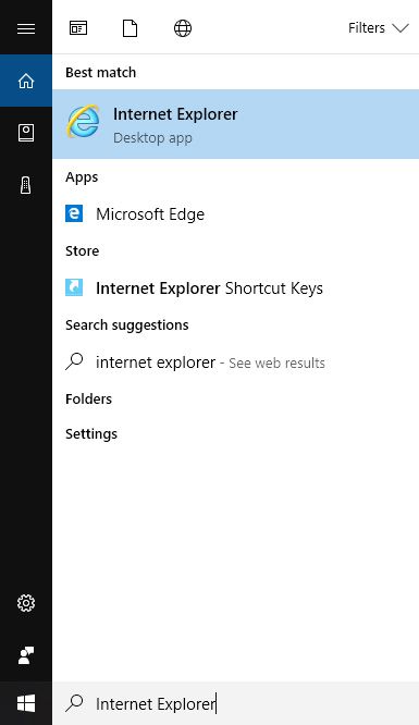 usuń Windows Internet Explorer 10