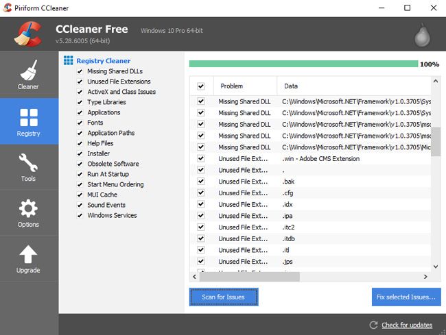 rejestr ccleaner