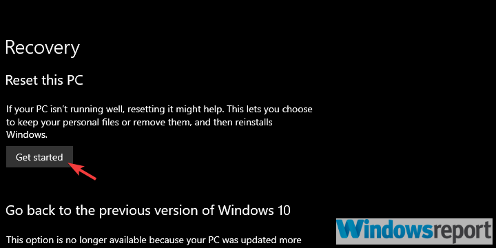 Windows 10 nie uruchamia się ponownie