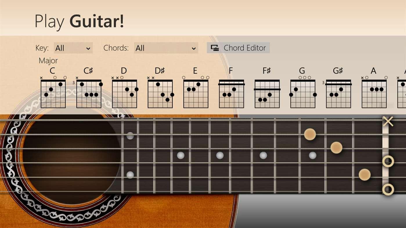 grać na gitarze! aplikacja Windows 10