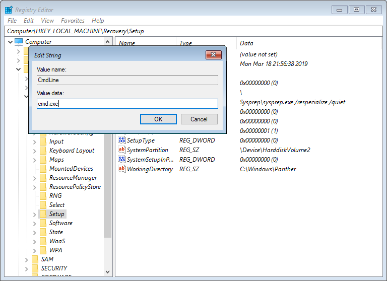 aktywuj konto administratora Windows 10 cmd
