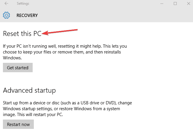 Błąd systemu Windows 10 przy drugim uruchomieniu