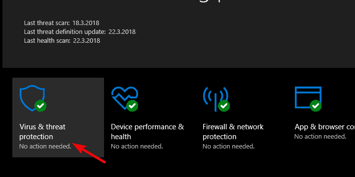 błąd Windows Defender 0x80016ba