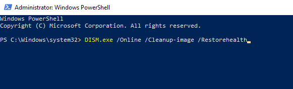 PowerShell z poleceniem odrzuć - Nie't have permission to save changes to this file