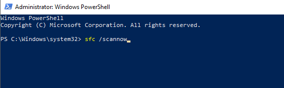 Powershell z poleceniem sfc - Ty nie't have permission to save changes to this file