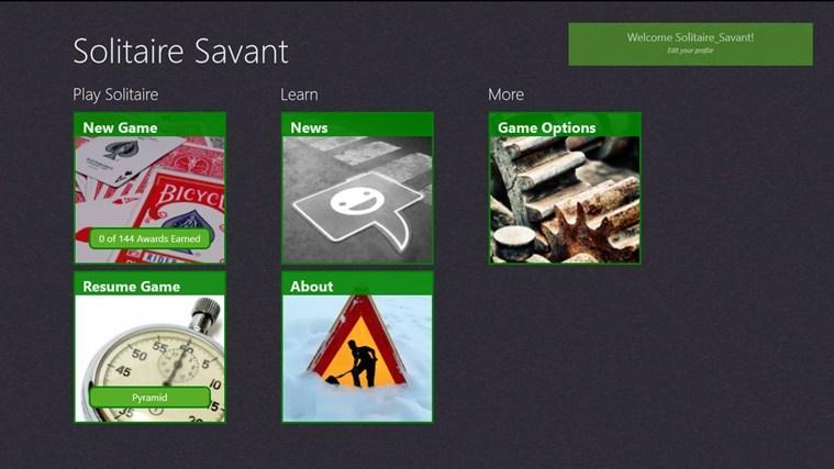 Solitair Savant Windows 8