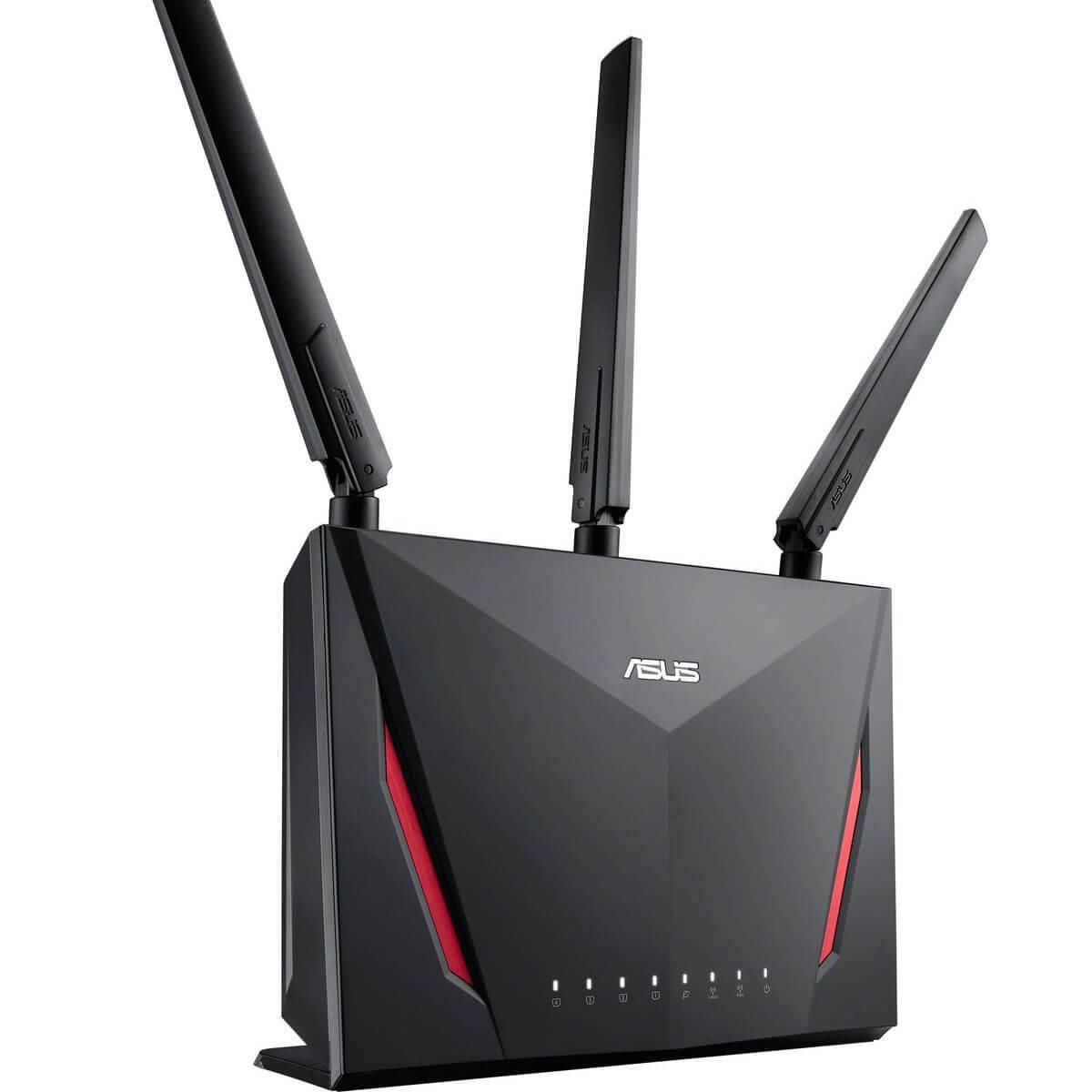 Gigabit Dual-band Asus RT-AC86U - Najlepsze routery VPN do gier