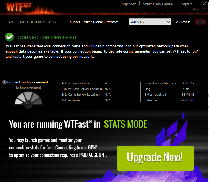 Wtfast Internet Booster