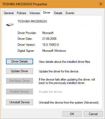 Tutaj's why Windows 10 Device Drivers are dated back to Vista RTM Date