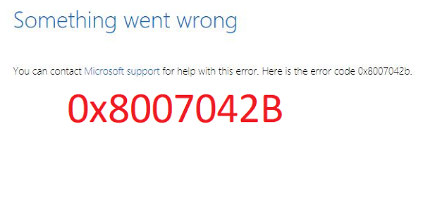 Błąd aktualizacji systemu Windows 10 0x8007042B