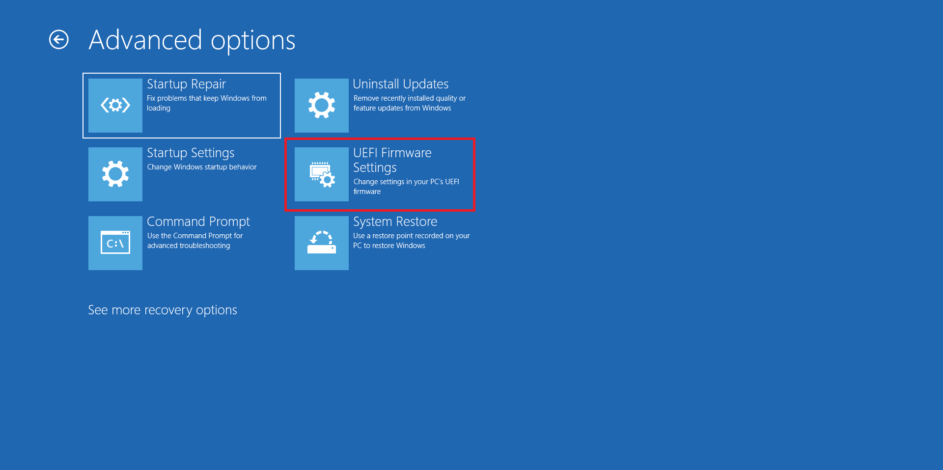 uruchom system Windows 10 na bios