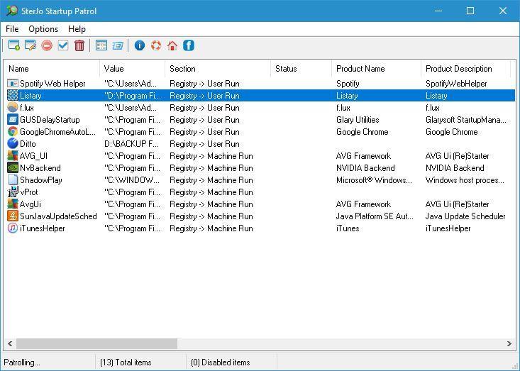 best-tools-manage-startup-items-SterJo-Startup-Patrol-1