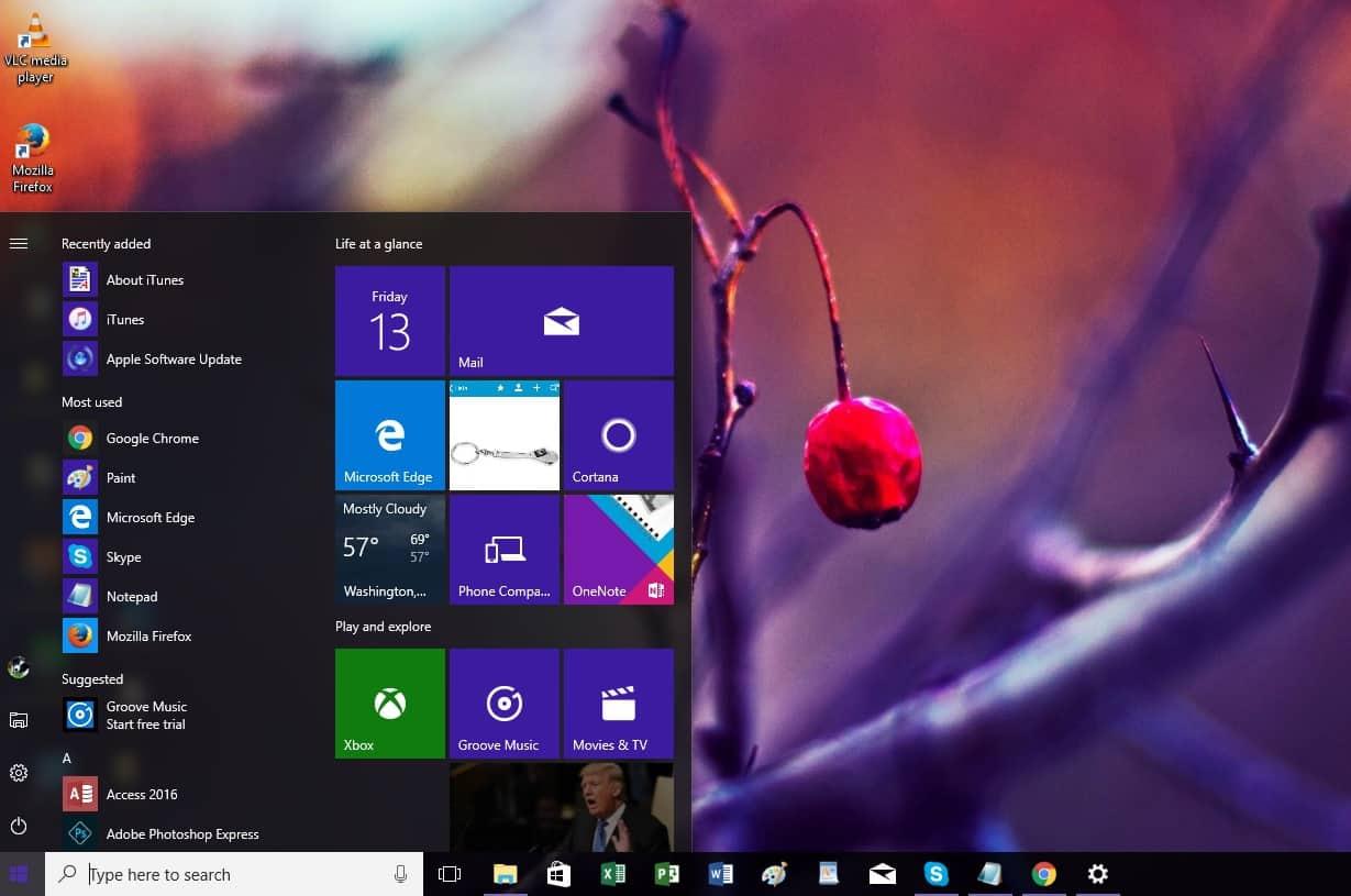 motyw Dream Garden Windows 10