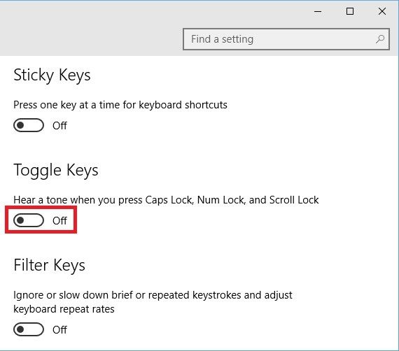 Wskaźnik Caps Lock nie działa w systemie Windows 10