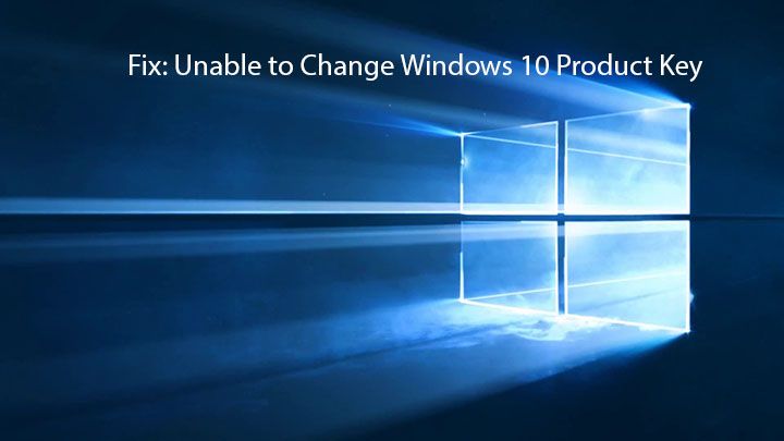 zmienić produkt Windows 10