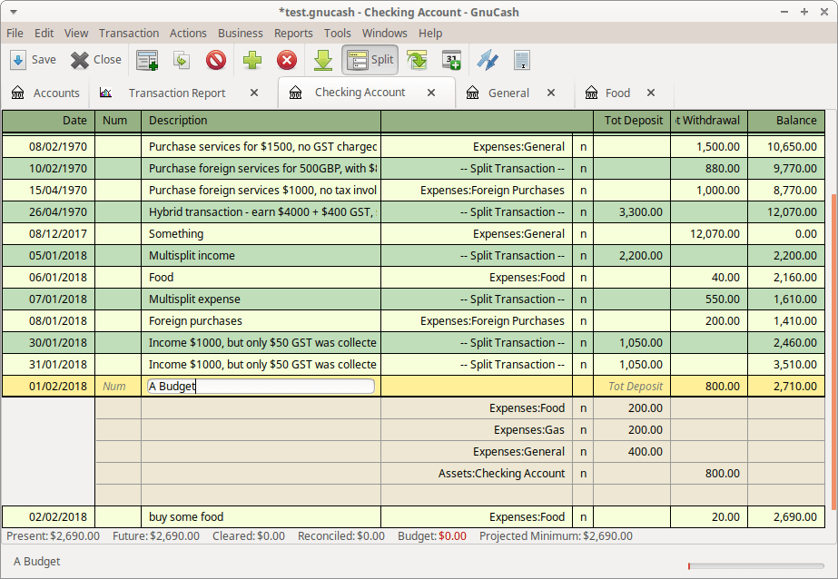 GnuCash najlepsza międzyplatformowa aplikacja budżetowa