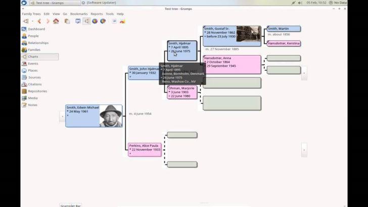 gramps_family_tree_software