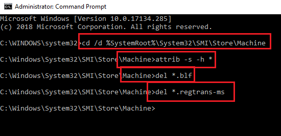 Usuń dzienniki transakcji Common Log File System (CLFS)