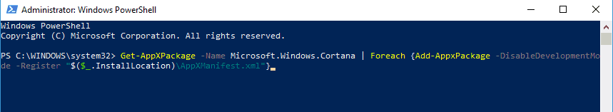 Cortana zniknęła z systemu Windows 10