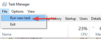 Menu Start straciło system Windows 10