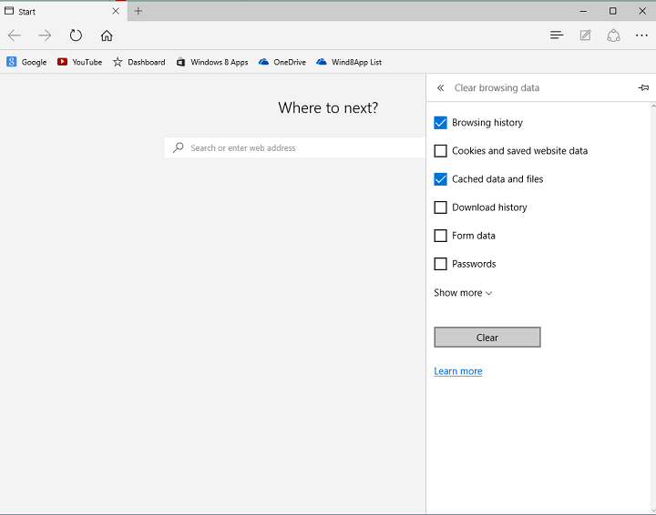 Microsoft Edge działa wolno