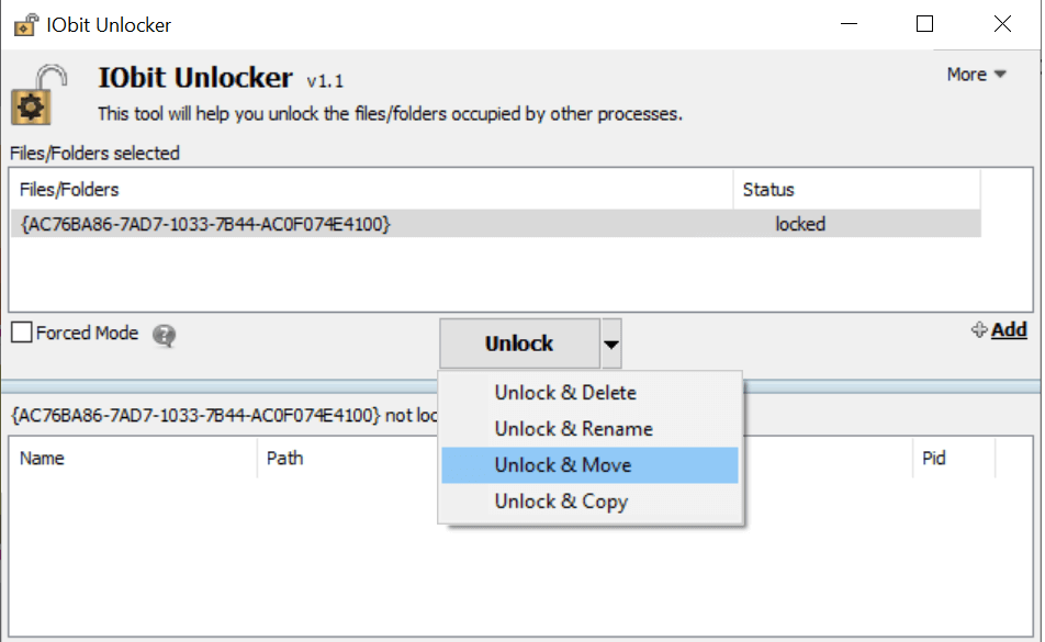 IObit Unlocker