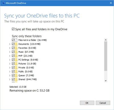 onedrive-sync-select-foldery 6